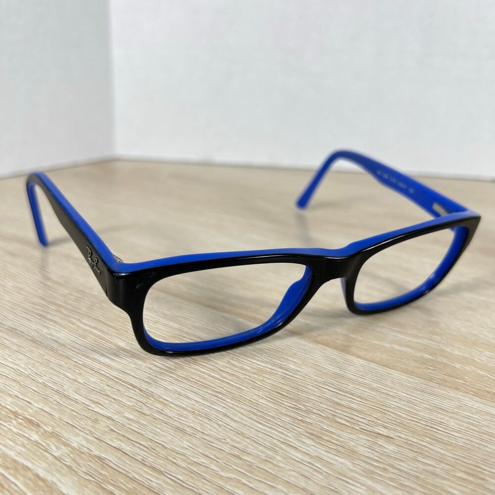 Ray-Ban RB5268 5179 Eyeglasses Black Blue Full Rim 52-17-135 FRAMES ONLY